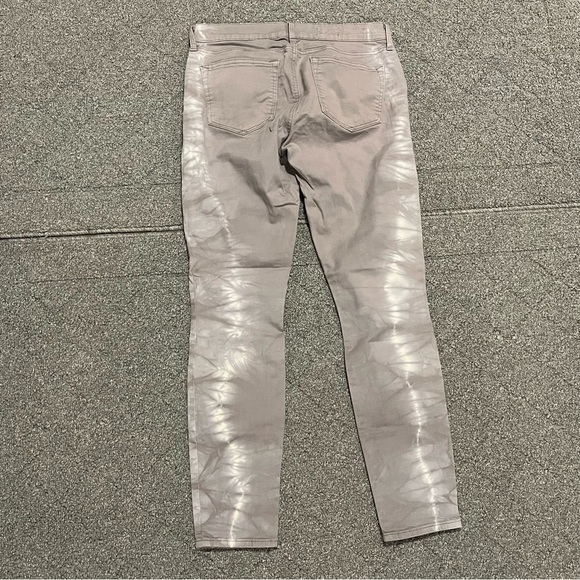 Gap Jeans Womens 27 Gray Tye Dye Jegging Stretch Denim Retro Rock - Picture 9 of 9